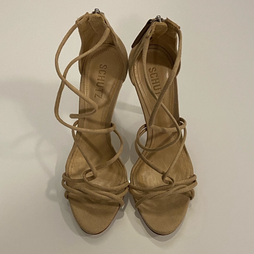 Schutz Heels Sandals